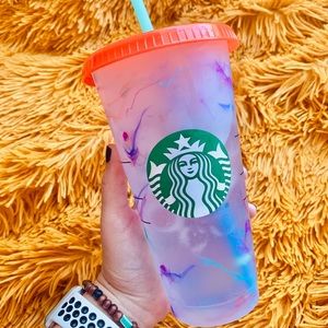 Starbucks Limited Edition Color Changing Swirl Cup